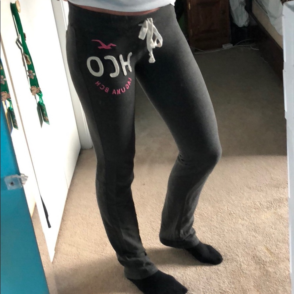 Hollister straight leg sweatpants